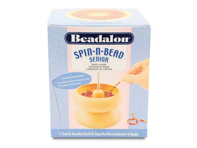 Cargador De Abalorios Beadalon Spin-n-bead Senior