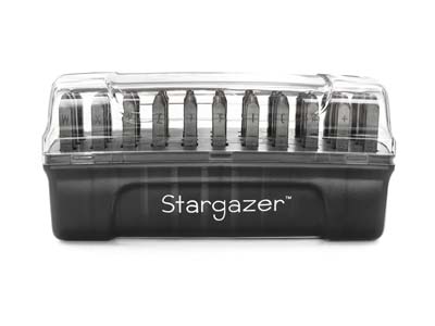 Juego De Sellos De Letras Maysculas Stargazer Impressart Signature, 2 MM