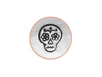 Sello De Diseño De Calavera De Azúcar Impressart Signature, 6mm - Imagen Estandar - 4