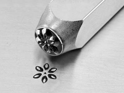 Punzón Impressart Signature, Diseñode Flores, 6 mm - Imagen Estandar - 2