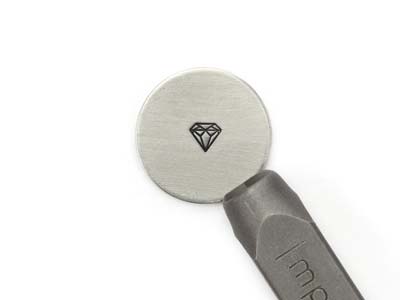Impressart Signature Diamond Design Stamp 6mm - Imagen Estandar - 1