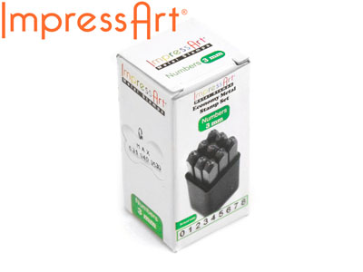 Punzones Impressart, Números Eco De3 mm - Imagen Estandar - 2