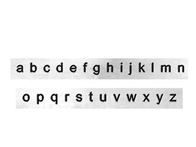 Punzones Impressart, Letras Eco Minúsculas, 2,5 mm - Imagen Estandar - 2