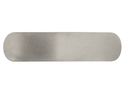 Pieza En Blanco De Aluminio Para Pulsera 38x 150 mm, Impressart, Bolsade 4 - Imagen Estandar - 1