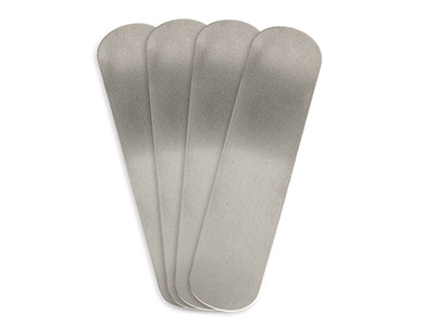Pieza En Blanco De Aluminio Para Pulsera 38x 150 mm, Impressart, Bolsade 4 - Imagen Estandar - 2