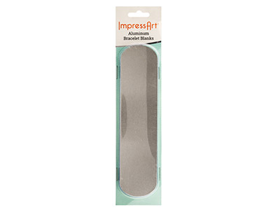 Pieza En Blanco De Aluminio Para Pulsera 38x 150 mm, Impressart, Bolsade 4 - Imagen Estandar - 3