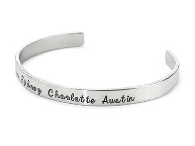 Placa En Bruto De Aluminio Para Pulsera 6,30 X 150 mm, Impressart, Bolsa De 12 - Imagen Estandar - 2