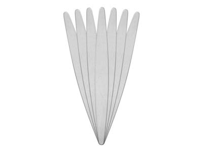Pieza En Bruto De Aluminio Para Pulsera Cónica, 16 X 150 mm, Impressart, Paquete De 7 - Imagen Estandar - 2