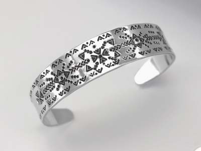 Pieza En Bruto De Aluminio Para Pulsera Cónica, 16 X 150 mm, Impressart, Paquete De 7 - Imagen Estandar - 4