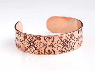 Preforma De Cobre Para Pulsera, 16 X 150 mm, Impressart, Paquete De 3 - Imagen Estandar - 4