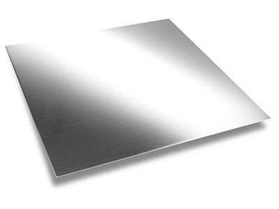 Placa De Oro Blanco Recocido De 9k,1,00 Mm. - Imagen Estandar - 1