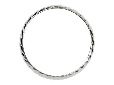 Anillo Motivo De Espiral, 3 mm, Plata 925, Tamaño 50 - Imagen Estandar - 2