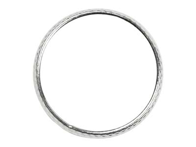 St Sil Hammered Ring 3mm Size K - Imagen Estandar - 2