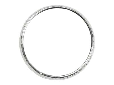 St Sil Hammered Ring 3mm Size M - Imagen Estandar - 2