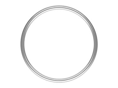 Anillo Liso 1mm, Plata 925, Tamaño54