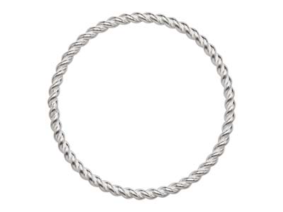 St Sil Twisted Ring 0.9mm Size L1/2 - Imagen Estandar - 1