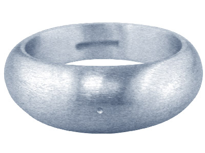 Anillo Abombado De Plata De Ley C19 - Imagen Estandar - 2