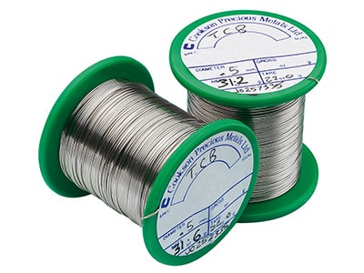 Soldadura Extra Suave, Alambre Redondo De 1,00 mm, Carrete De 30 g, Plata - Imagen Estandar - 1