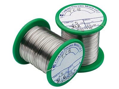 Aleación De Soldadura Suave, Alambre Redondo De 0,50 mm, Rollo De 30 g, Plata 30 G, 100% Plata Reciclada - Imagen Estandar - 1