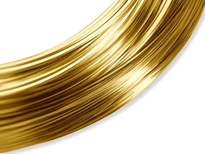Alambre Redondo Gold Filled Recocido, 0,50mm