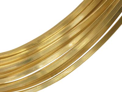 Hilo Cuadrado De Oro Amarillo Df De9 Ct, 3,00 Mm, Recocido Completo, 100 Oro Reciclado