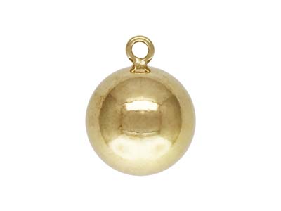 Gota De Bola De Oro Laminado, 8 MM