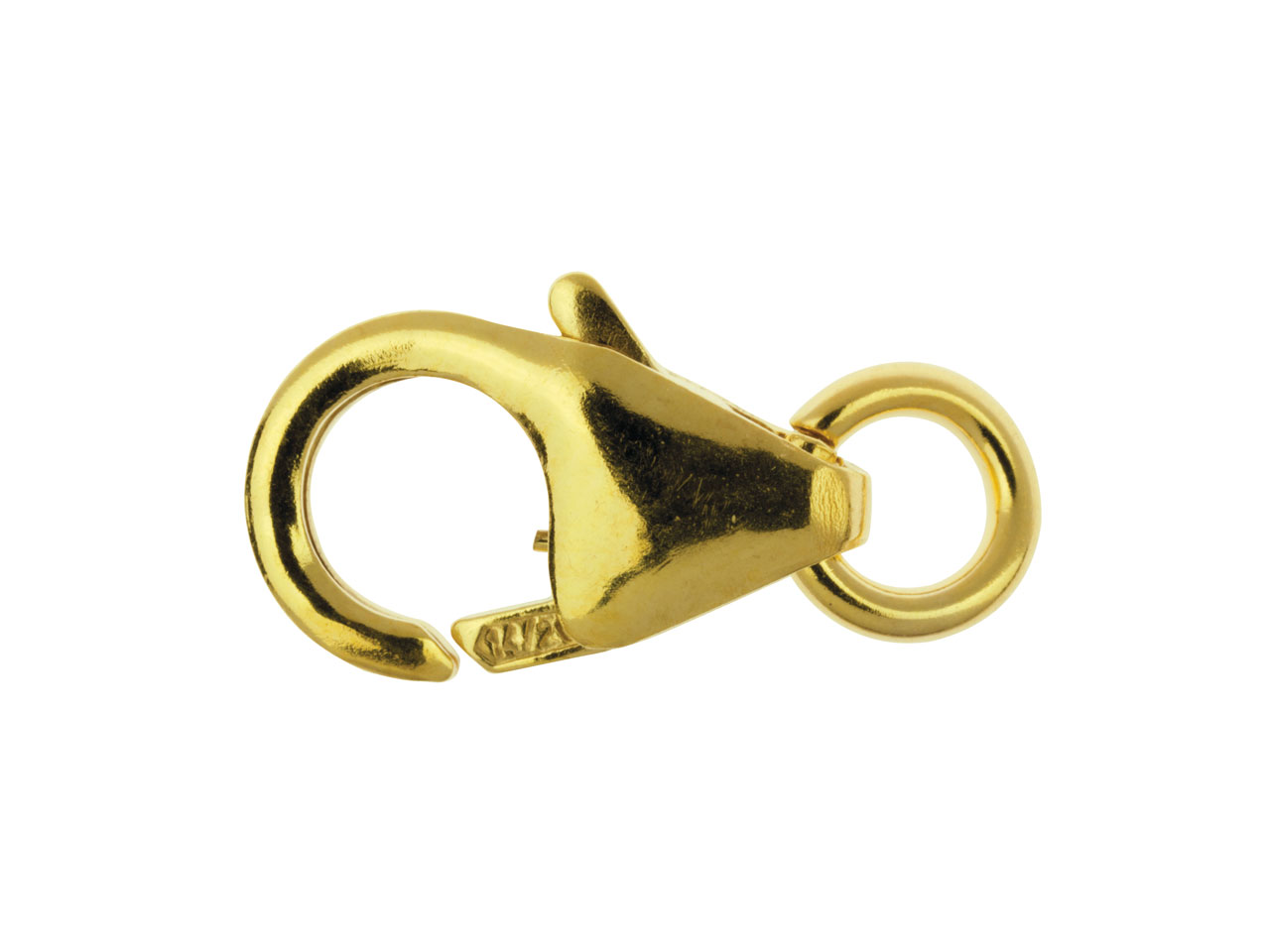 Cierre Menotte Anillo Abierto De 8mm, Gold Filled