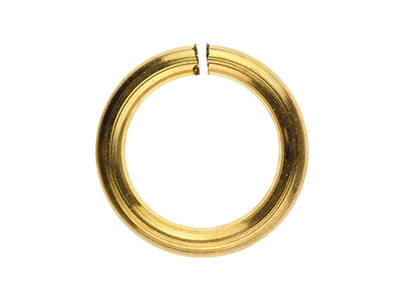 Anillo De Extremo 7mm, Gold Filled, Bolsa De 10