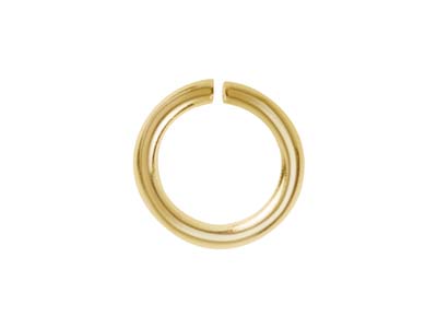 Anillo De Extremo 8mm, Relleno De Oro, Bolsa De 10