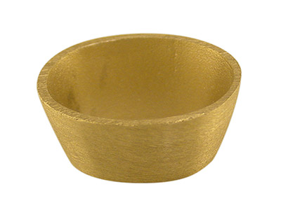 Engaste De Fundicin De Oro Amarillo De 9 Ct, Rov157