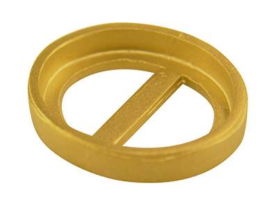 Engaste Ovalado 8 X 6mm, Oro Amarillo De 9 K