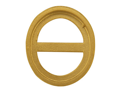 Engaste Ovalado 8 X 6 mm, Oro Amarillo De 9 K - Imagen Estandar - 2