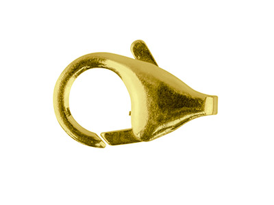 Cierre Tipo Menotte Sin Anilla 12 mm, Oro Amarillo De 9 Quilates - Imagen Estandar - 1