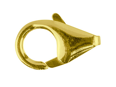 Cierre Tipo Menotte Sin Anilla 14 mm, Oro Amarillo De 9 Quilates - Imagen Estandar - 1