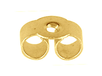 Cierres De Mariposa Ligeros De Oro Amarillo De 9 Ct 109, Paquete De 6, 100% Oro Reciclado - Imagen Estandar - 1