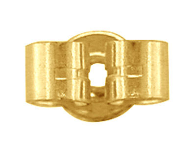 Cierre Belga Liso, Oro Amarillo 9k,bolsa De 3 Pares - Imagen Estandar - 2