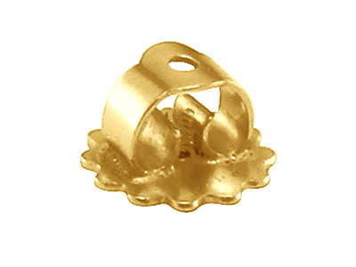 Cierres De Mariposa Medianos Ensartados De Oro Amarillo De 9 Ct, 100 Oro Reciclado