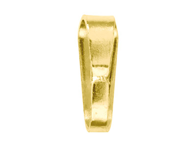 Enganche De Colgante Con Cierre A Presión De Oro 9ct 7mm - Imagen Estandar - 5
