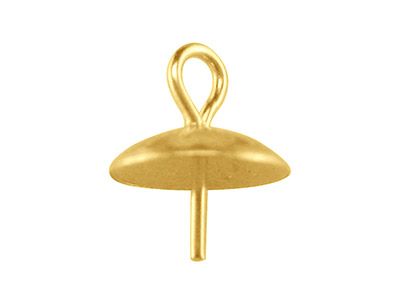 Casquilla De Colgante 645 De 4 MM De Oro Amarillo De 9 Ct - Imagen Estandar - 1