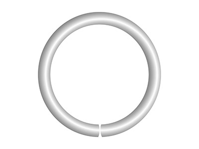 Anillo Terminal 4 mm, Oro Gris 9k - Imagen Estandar - 2