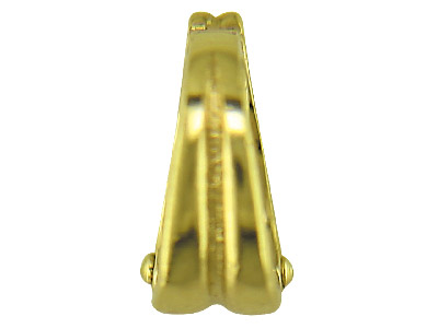 Colgante Con Abertura De 11 Mm, Doble Seguridad Con Anilla, Oro Amarillo 18k Ref. 07243 - Imagen Estandar - 3