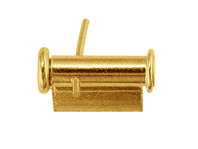 Sistema De Broche Gancho Bomba 7 mm, Oro Amarillo De 18k. Ref. 07211-2 - Imagen Estandar - 2