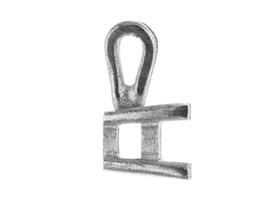 Engaste De 4 Puntas Para Piedra Redonda De 4 mm, Oro Gris De 18k Pd 13. Ref. 02085 - Imagen Estandar - 3