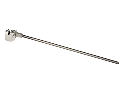 Sistema De Broche De Varilla Simplecon Resorte, Oro Blanco De 18k Pd 11. Ref. 07205 - Imagen Estandar - 3