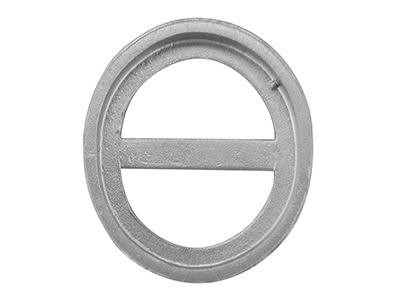 Engaste Ovalado 10 X 8 mm, Plata 925 - Imagen Estandar - 2