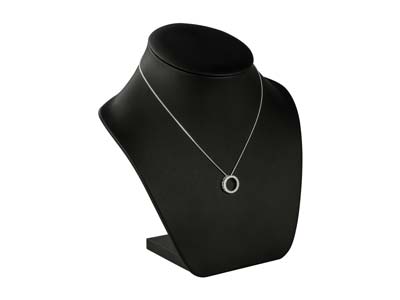 Círculo De Vida 14 mm Con Óxido De Circonio, Plata 925 - Imagen Estandar - 4
