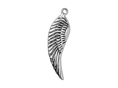 Colgante Ala De Ángel 28mm, Plata 925