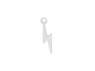 Colgante Relámpago 14 X 4mm, Plata925