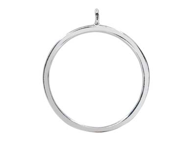 Colgante Círculo 19 mm, Plata 925 - Imagen Estandar - 1