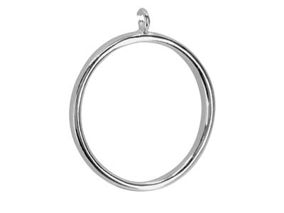 Colgante Círculo 19 mm, Plata 925 - Imagen Estandar - 2